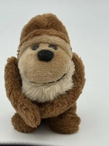 Raro peluche vintage Abbraccio Gorilla Bubba 6 pollici marrone Wallace Berrie 1982 - Foto 1 di 6