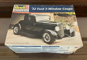 Kit 3 Finestrini Coupè Ford Revel '32 Vintage #85-7605 Classic Street Rod - Foto 1 di 3