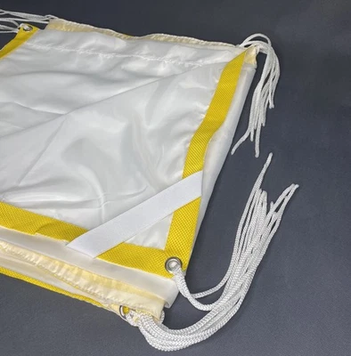 8x8 8x8ft 2.4x2.4m White Artificial Silk Cloth with Carrying bag for U.S. buyers - Image 1 of 4