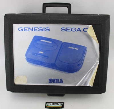Vtg Sega Genesis 2 + CD Hard Plastic Rental Travel Console Carrying Case Only! - Image 1 of 4