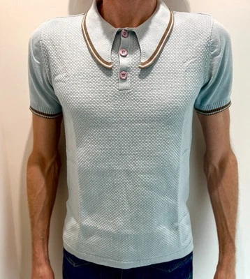 Mapcap Mod 60s 70s Polo Shirt Top  XS - Image 1 of 4