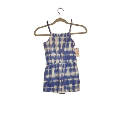 Nuevo con etiquetas Jumping Beans mameluco tie-dye azul y blanco talla 6  Foto 1 de 4