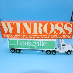 Winross Louisville Kentucky Green & White Semi 1990 Churchill Downs 1/64th NIB - Picture 1 of 4