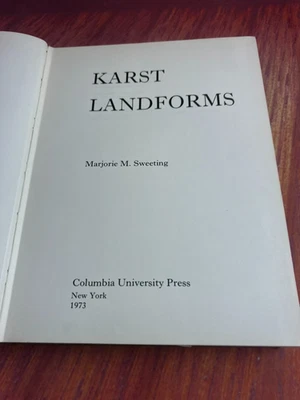 Karst Landforms by Marjorie M. Sweeting 1973 - Image 1 of 4