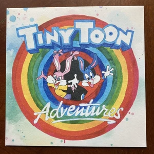 NEW Tiny Toon Adventures PINK Vinyl 7” VGM OST Nintendo NES Limited Soundtrack - Imagen 1 de 4