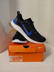 Nike Flex Experience rn 12 BLK BLU WHT MEN 10 WM 11.5 UK9 EUR44 NEW IN BOX - Picture 1 of 15