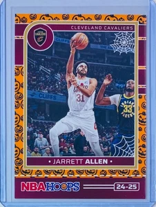 2024-25 Panini Haunted Hoops 'Pumpkins' #113 Jarrett Allen - Cleveland Cavaliers - Picture 1 of 2