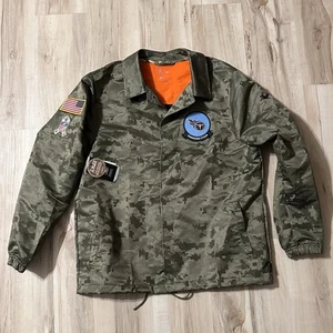 NWT Tennessee Titans Nike nfl Salute to Service camo repel 2019 Jacket XL button - Picture 1 of 4