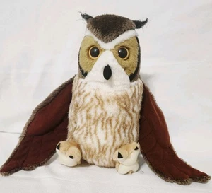 Wild Republic Eule Plüschtier Stofftier 2011 K&M Internationals Inc ca. 11 Zoll - Bild 1 von 18