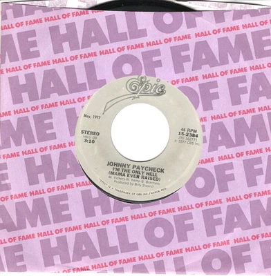 JOHNNY PAYCHECK:  I'M THE ONLY HELL MAMA EVER RAISED / ME AND THE I.R.S. ,  9415 Foto 1 de 3
