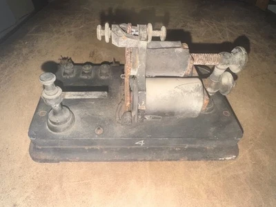 Vintage Antique J H BUNNELL 175 ohms Telegraph sounder Morse Code ham Railroad - Image 1 of 4