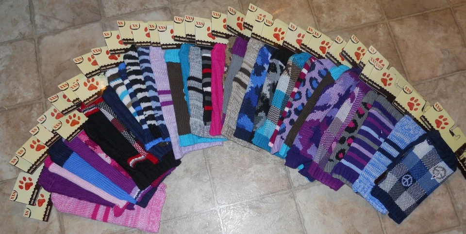 Dog Sweater  Pet Clothes XXS XS S M L New - Image 1 of 1