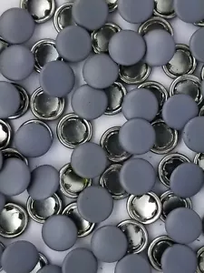 SIZE 14- 3/8" CAPPED SNAP, MATTE FINISH, 10 SETS, FREE SHIPPING USA - Picture 1 of 48