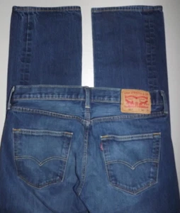 LEVIS RED TAG 501 BUTTON FLY 100% COTTON DENIM Jeans MENS 34 X 30 T813 - Picture 1 of 3