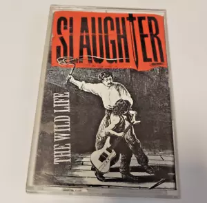 Slaughter The Wild Life Cassette 1992 Heavy Metal Chrysalis F4-21911 - Picture 1 of 6