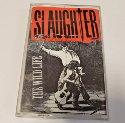 Slaughter The Wild Life Cassette 1992 Heavy Metal Chrysalis F4-21911 - Image 1 of 4