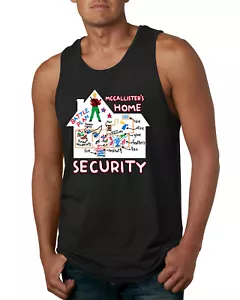 Camiseta sin mangas McCallister's Home Security Battle Plans sola para hombre - Imagen 1 de 9