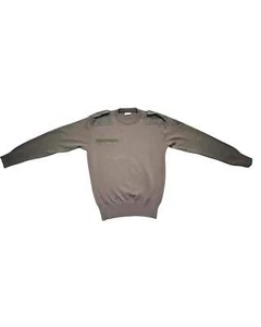 Jersey Comando Lana Ejército Austriaco Lana Medio Verde Oliva Vintage - Imagen 1 de 5