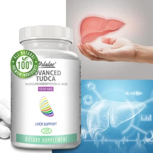 Advanced TUDCA 1200 mg - Fórmula de limpieza y reparación de desintoxicación hepática, mejora la inmunidad - Imagen 1 de 11