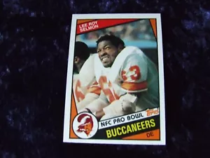 1984 Lee Roy Selmon Tampa Bay Buccaneers Topps Card #371 - Picture 1 of 2