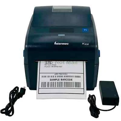 TESTED Intermec PC43d Direct Thermal Network Barcode Label Printer USB Ethernet - Image 1 of 4