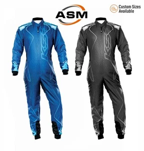 Sublimated Printed Race Wear Go Kart Racing Suit CIK FIA Level2 All Sizes  - Picture 1 of 8