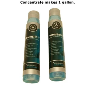 2 X Genuine Mercedes Windshield Washer Fluid Concentrate All Mercedes 1960-21 - Picture 1 of 5