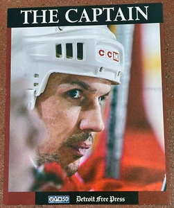 Detroit Red Wings Steve Yzerman 8 x 10 Detroit Free Press Premium Hockey Photo - Picture 1 of 1