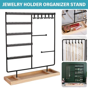 Earrings Organizer Stand Jewelry Display Rack Storage Holder for Hanging Hangers - Picture 1 of 6