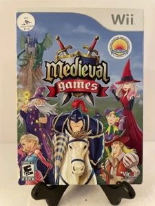 Medieval Games (Nintendo Wii, Wii) Complete w/Slip Cover Manual Tested Working - Picture 1 of 12