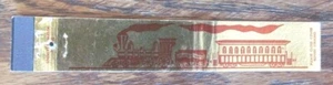 TRAIN ON MATCHBOOK MATCHCOVER: CAR 19 RESTAURANT -E25 - Picture 1 of 2