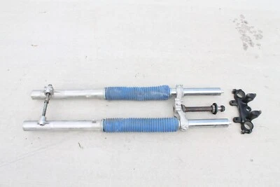 1991 Suzuki DR350s OEM Front Forks Fork Suspension Damper Tubes Triple Tree Foto 1 de 4