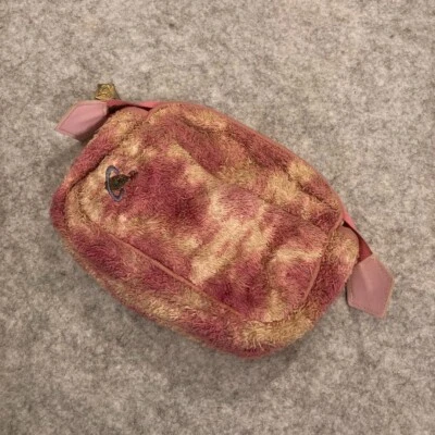 Vivienne Westwood Bolsa Rosa Leopardo Estampado Pila Tela Sin Accesorios Foto 1 de 4