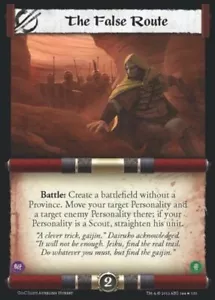 Legend of the Five Rings L5R CCG GoC Gates Of Chaos The False Route - Picture 1 of 1