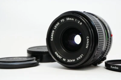 [MINT] Canon New FD NFD 28mm f/2.8 MF Wide Angle Lens From JAPAN - Image 1 of 4