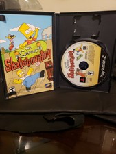 Simpsons Skateboarding ps2 (Sony PlayStation 2, 2002) COMPLETE TESTED