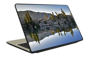 AUTOCOLLANT STICKER PC PORTABLE LAPTOP MAC SKIN Lac Rocher Lake Rock OP070 - Imagen 1 de 1