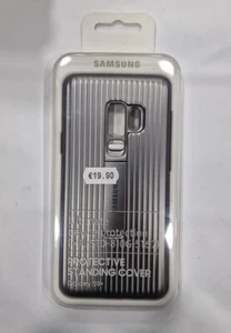 Originale Samsung Galaxy S9+ Protective Standing Cover, Silver - Foto 1 di 2