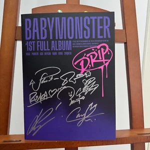 BABYMONSTER AUTOGRAFIADO 1ER ÁLBUM COMPLETO 【GOTEO】CD COLECCIÓN K-POP 2024A - Imagen 1 de 2