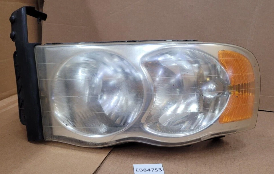 Conjunto de faros izquierdos para conductor Dodge Ram 1500 2002-2005 OEM LÁMPARA DE LUZ DE CABEZA IZQUIERDA Foto 1 de 4