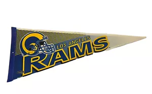 Los Angeles (LA) Rams NFL Football Vintage Felt Pennant, 12" x 30" - Picture 1 of 5