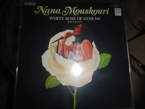 VINYL RECORD LP F NANA MOUSKOURI WHITE ROSE OF ATHENS SUNG IN GERMAN CN-2018 - Picture 1 of 7