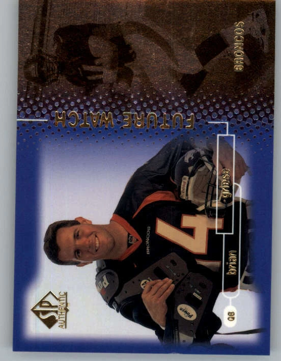 1998 SP Authentic #11 Brian Griese RC 2000 (ref 159004) - Image 1 of 2