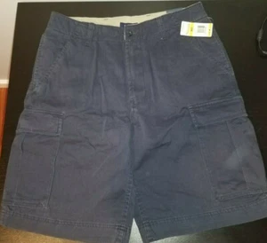Men's Club Room Cargo Shorts - Color: Navy / Size: 33 - Picture 1 of 3