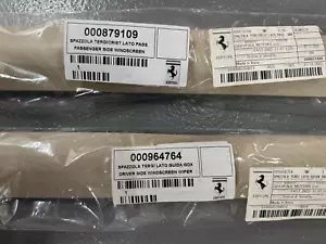 Genuine Ferrari SF90 Front Wiper Blade Set - RHD Only - Picture 1 of 2