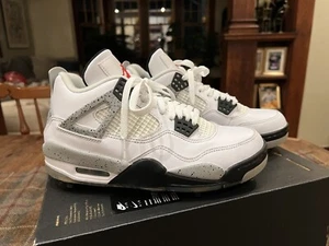 Jordan IV G Golfschuhe weiß Zement feuerrot Tech grau, M6.5/W8, (CU9981-100) - Bild 1 von 9