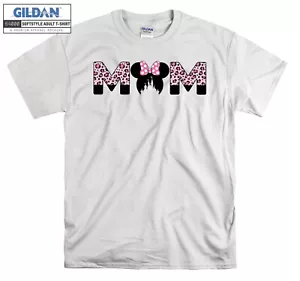 Leopard Mom Minnie Mom Best Mom Ever Sudadera con Capucha Camiseta Hombres Mujeres Unisex AB336 - Imagen 1 de 7