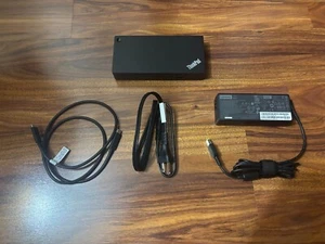 Lenovo ThinkPad Universal USB-C Dock - Black - 40AY0090US - Photo 1/4