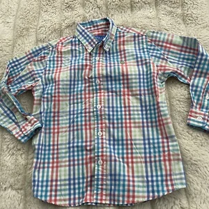 J. Bailey Boys Plaid Roscoe Long Sleeve Button Down 5 - Picture 1 of 6