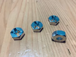 14 mm Sechskant/Nabe Adapter für Arrma Vorteks 3S BLX 4x4 silber - Bild 1 von 1